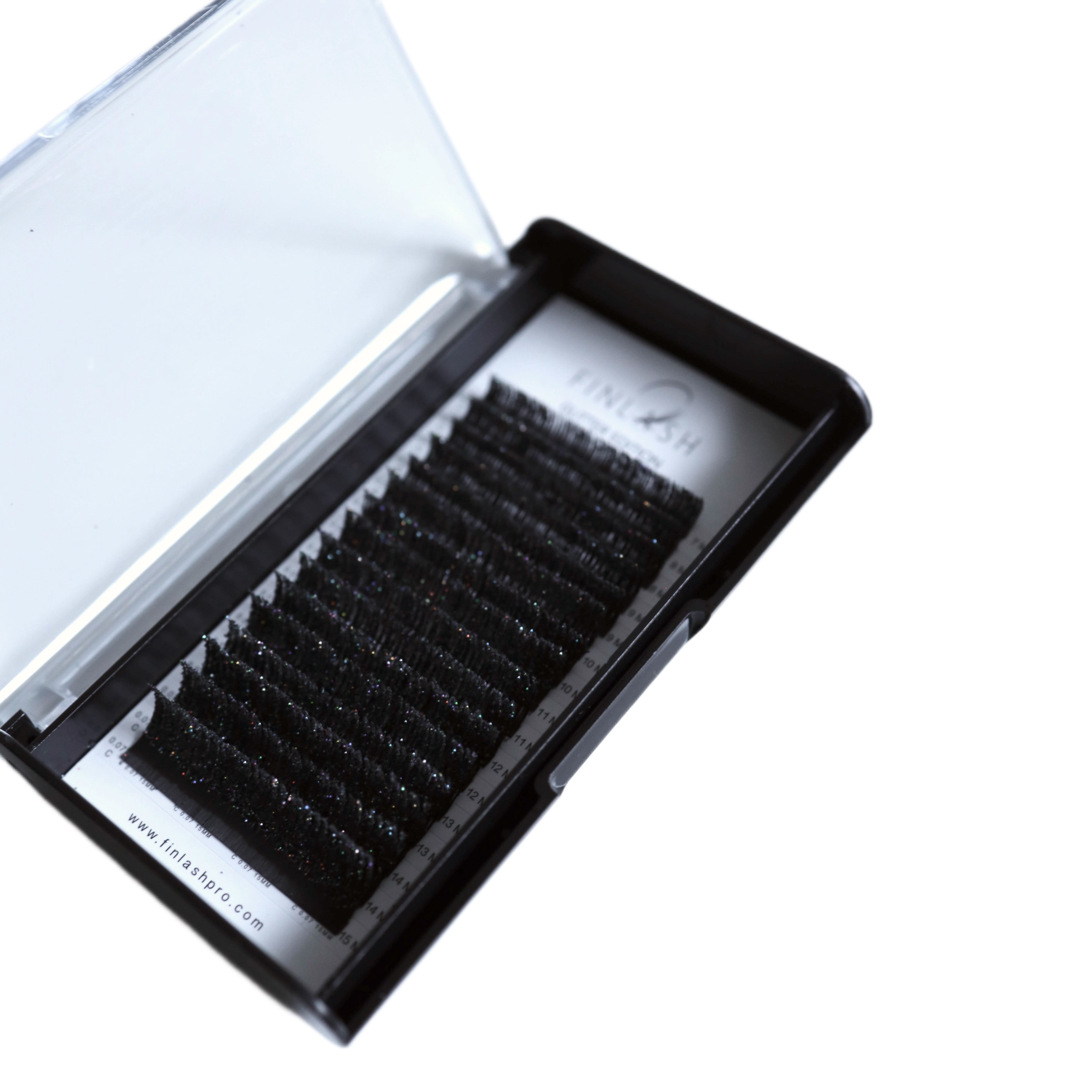 Glitter edition mix 7-15 mm black